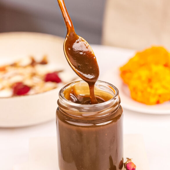 Cardamom Jaggery Caramel