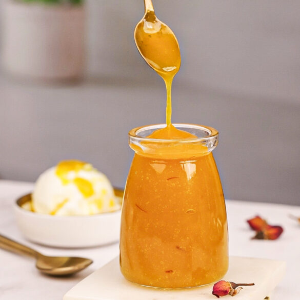 Golden Sweet Saffron Sauce