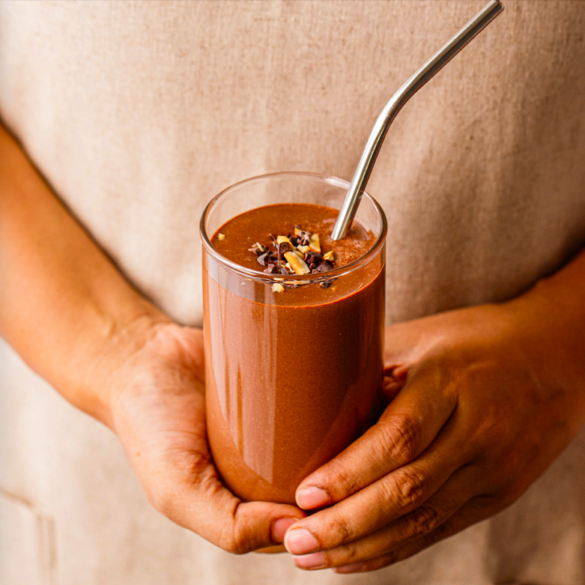Ragi Chocolate Milkshake