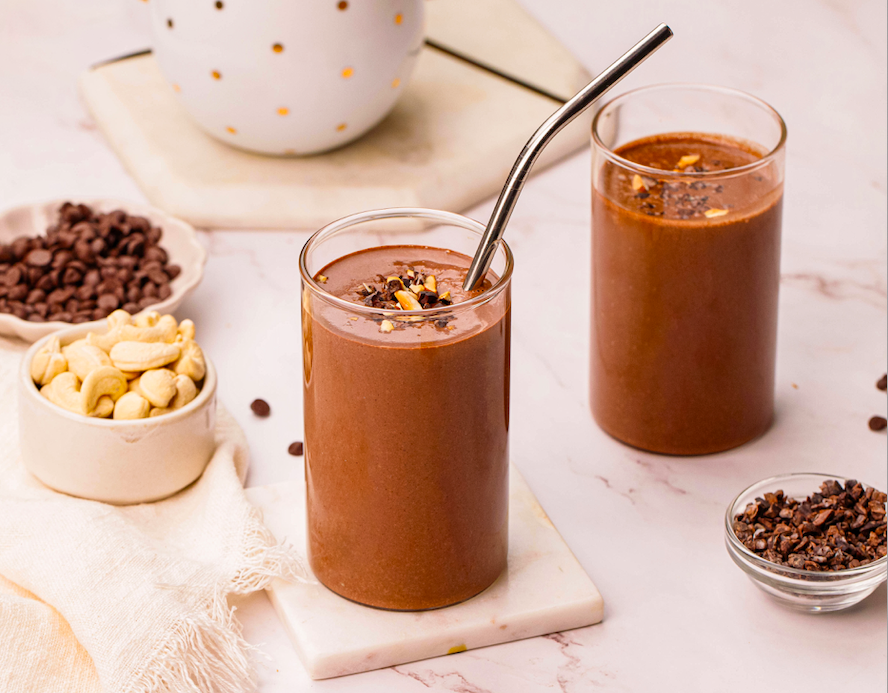 Ragi Chocolate Milkshake