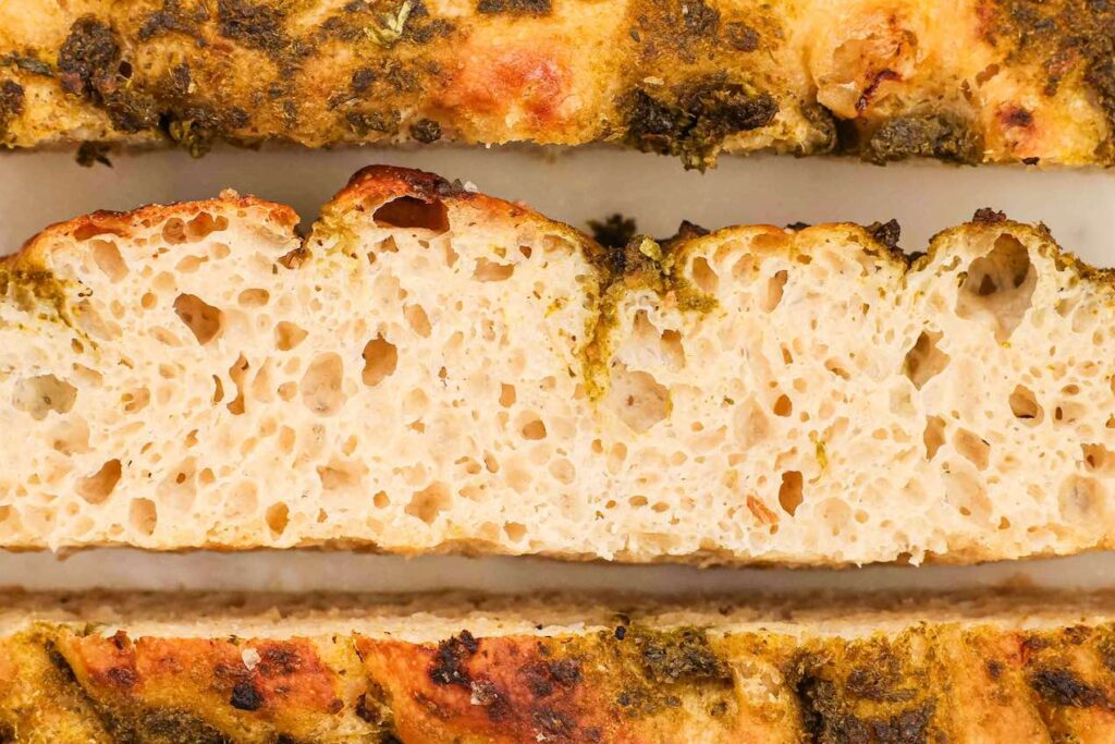 Focaccia Texture