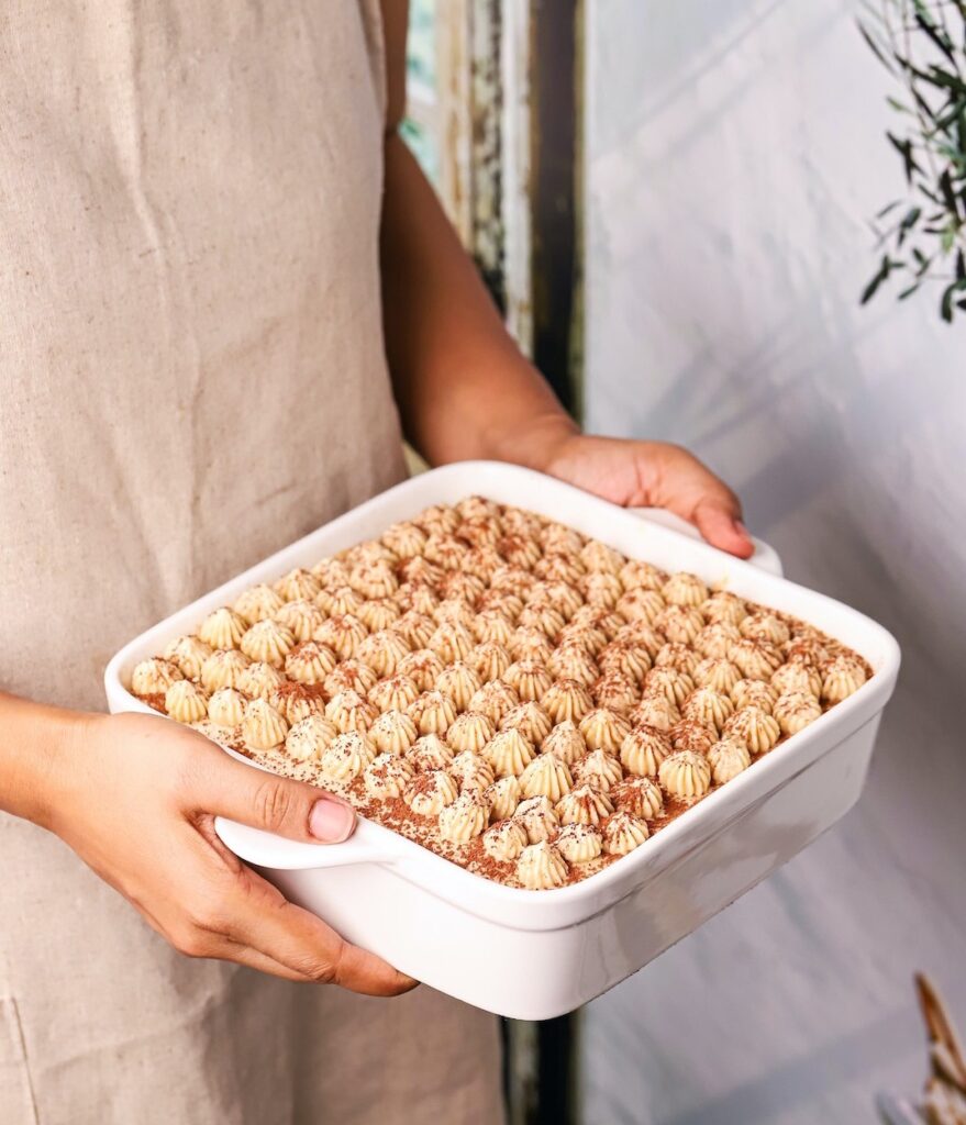 Eggless Whole wheat Tiramisu