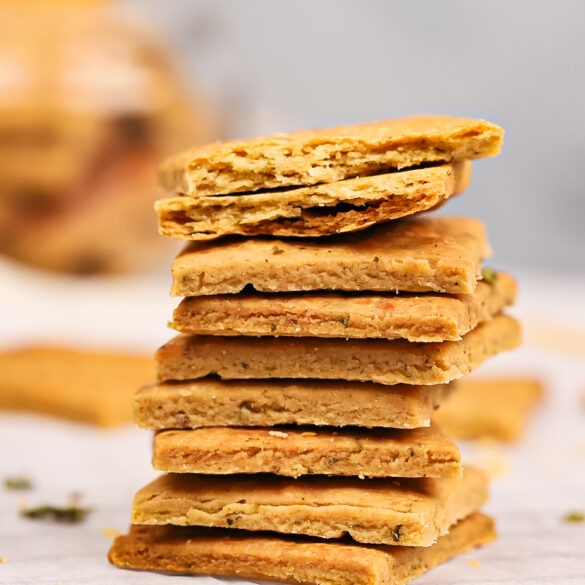 Baked Whole Wheat Cracker