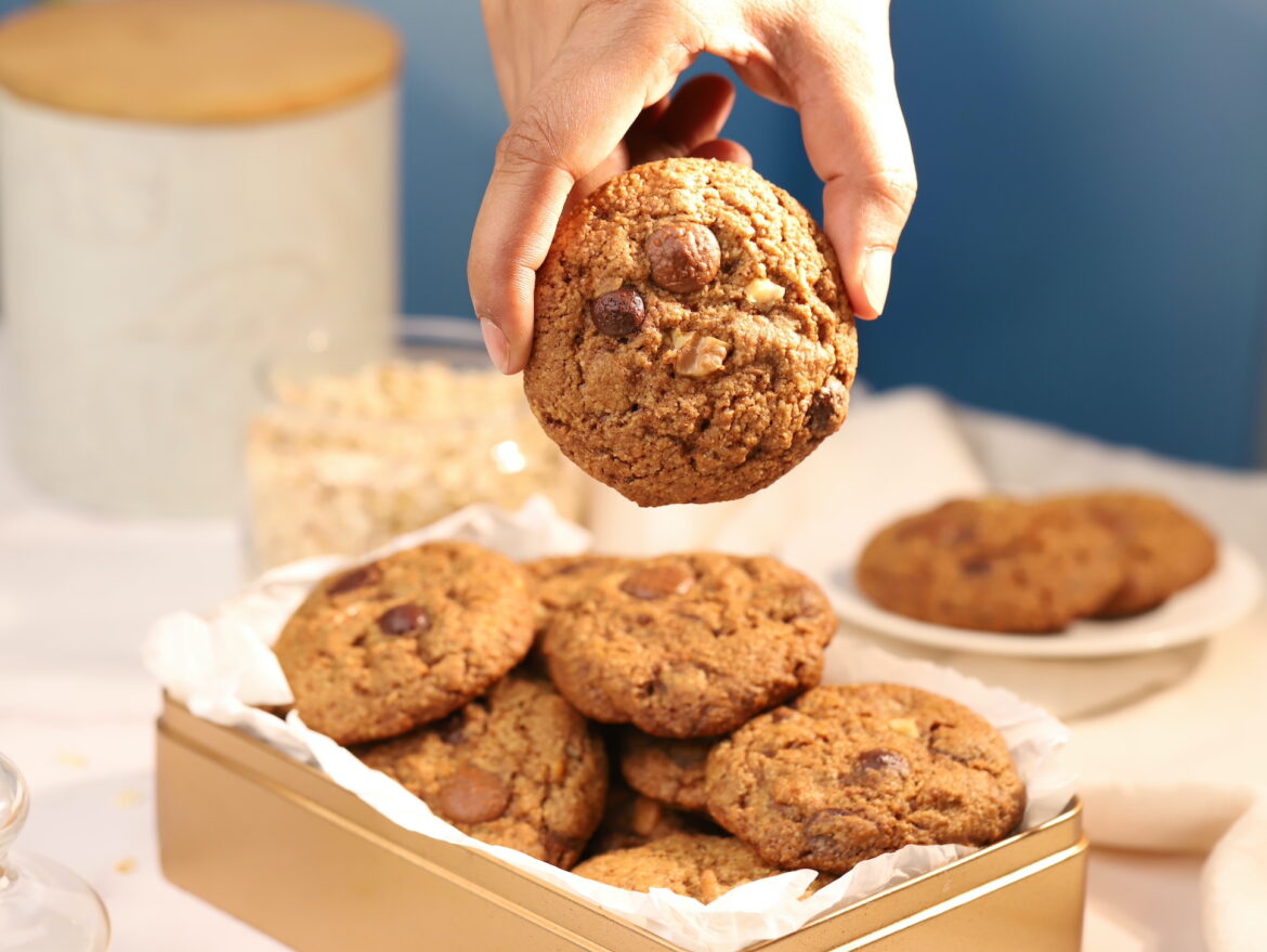 Oat Chocolate Chip Cookies