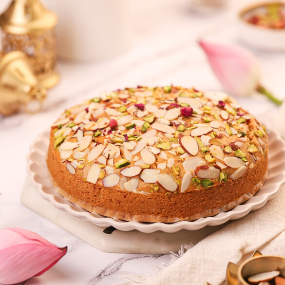 Whole wheat Mawa Cake