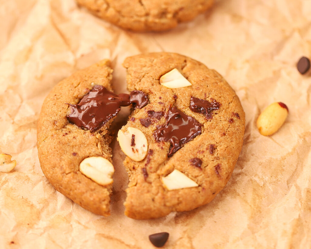 Eggless Peanut Butter Cookie