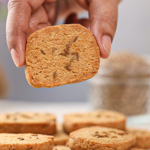 Wholewheat Jeera Cookies