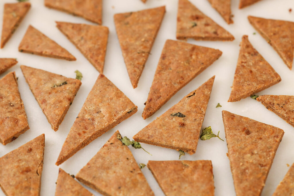 Buckwheat/Kuttu Crackers