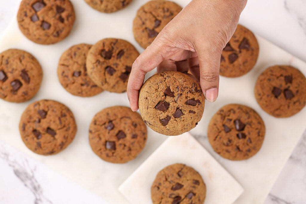 Buckwheat Chocolate Chip Cookies