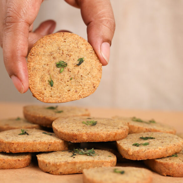 Savoury Jowar Cookies