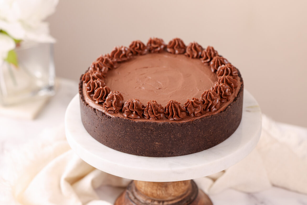 No Bake Chocolate Cheesecake