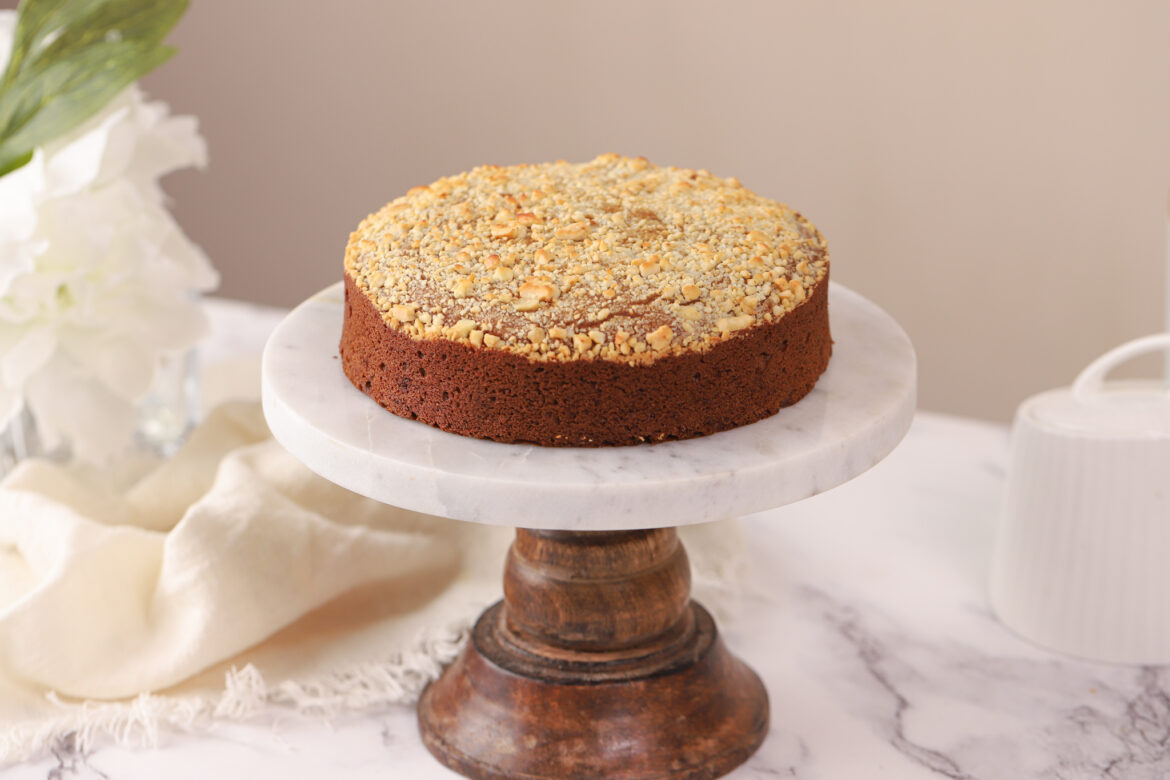Wholewheat Jaggery Cake