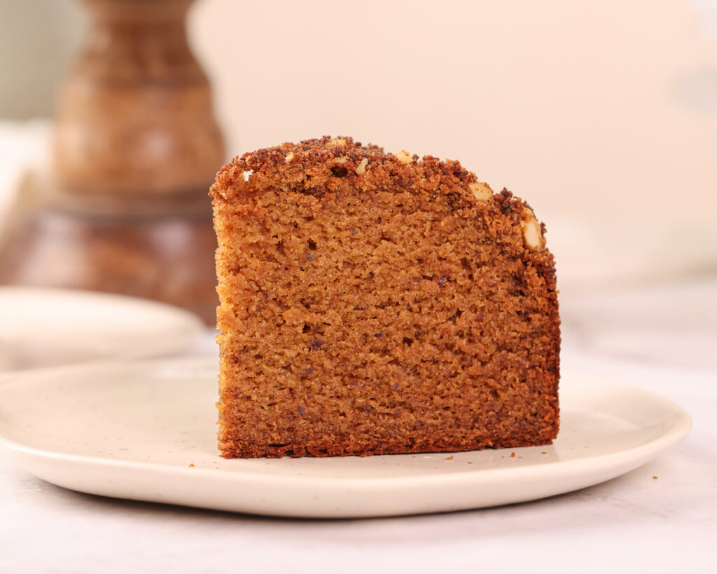 Texture of Wholewheat Date Cake