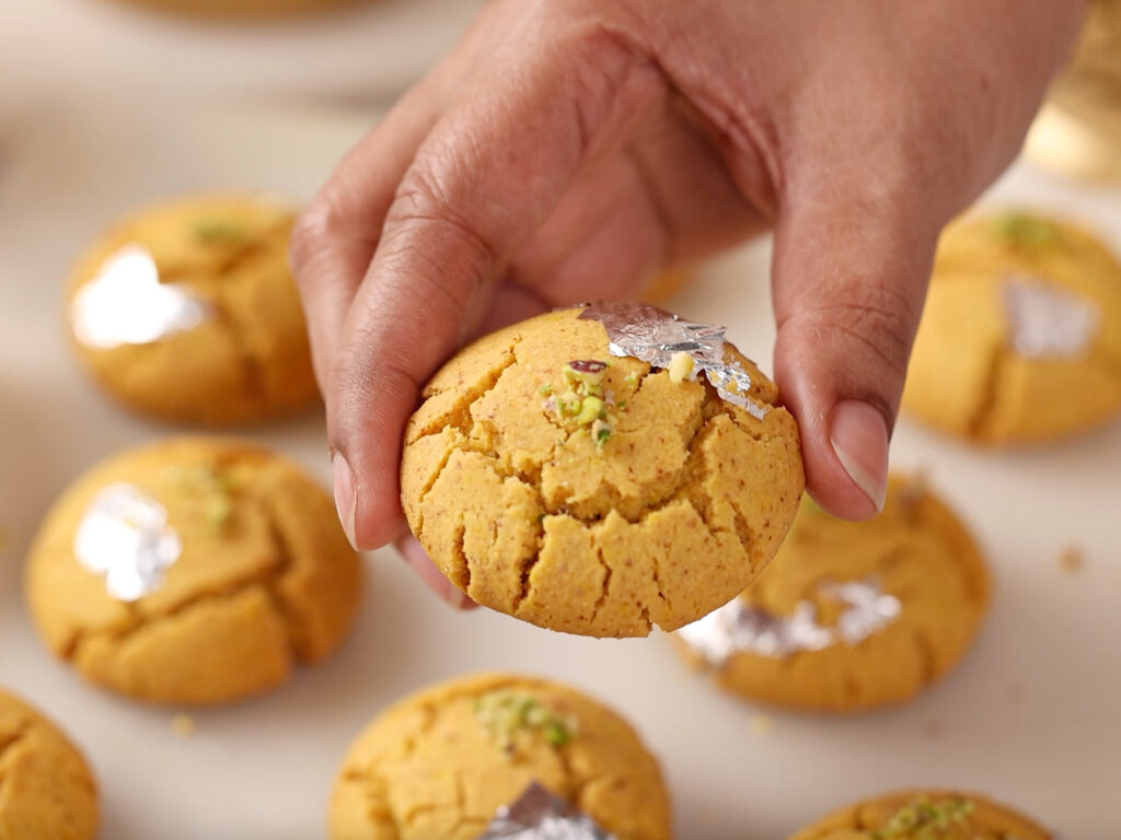 Besan Laddu Nankhatai
