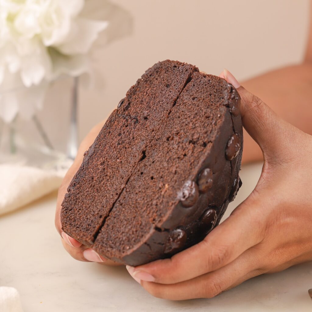 Ragi Chocolate Banana Cake