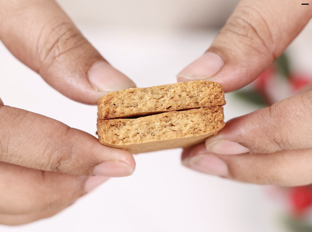 Eggless Wholewheat Gingerbread Cookies