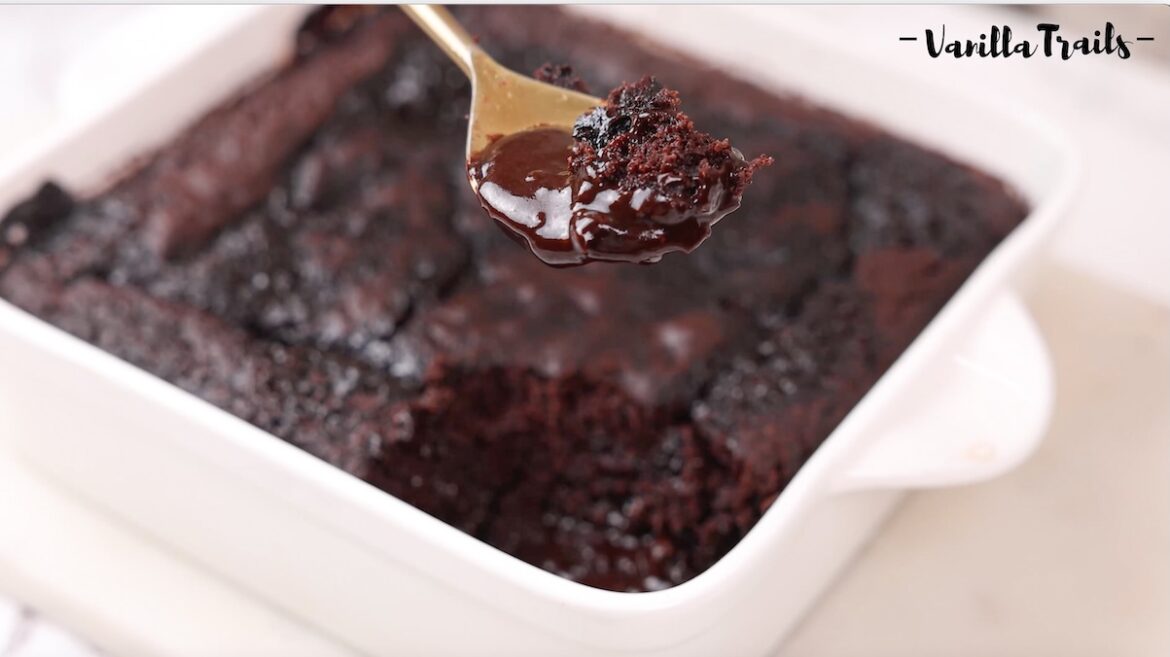 Eggless Glutenfree Self Saucing Chocolate Pudding