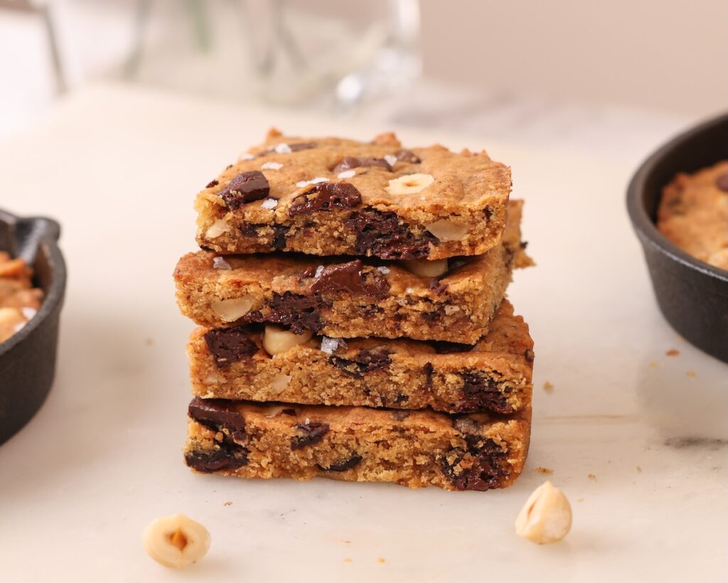 Eggless Wholewheat Skillet Cookies