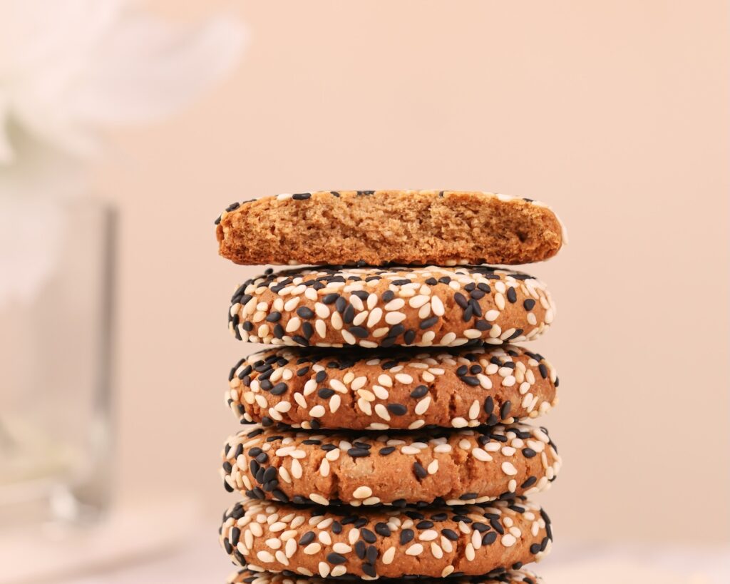 Texture of Millet Sesame Cookies