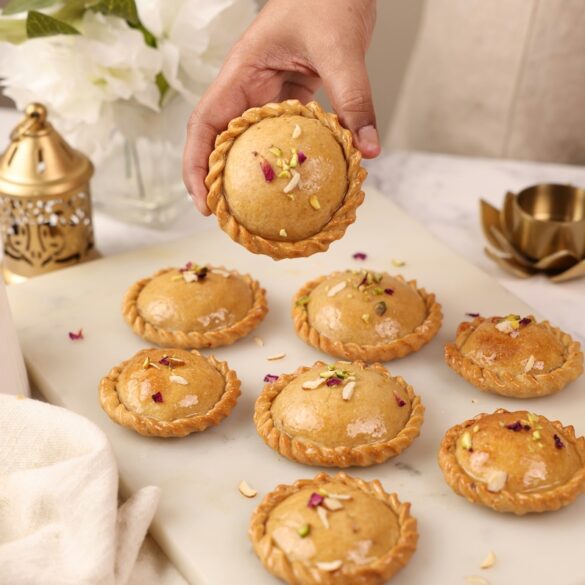 Baked Wholewheat Chandrakala