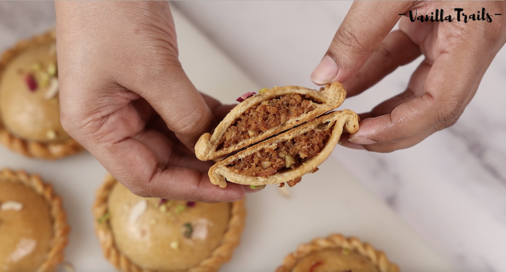 Baked Wholewheat Chandrakala