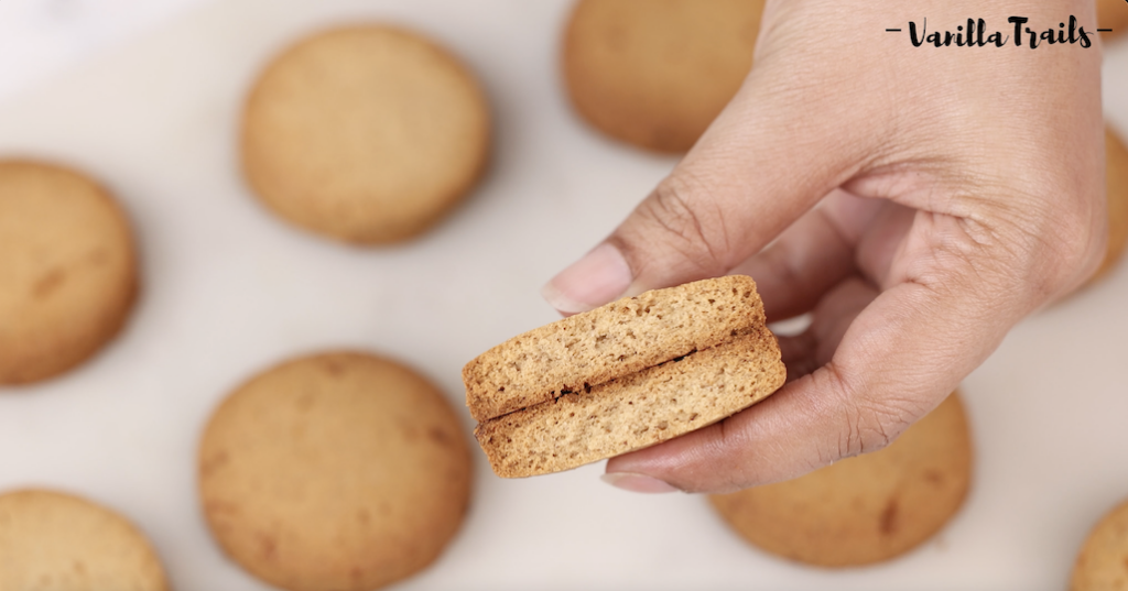 Texture of Millet Jaggery Cookies