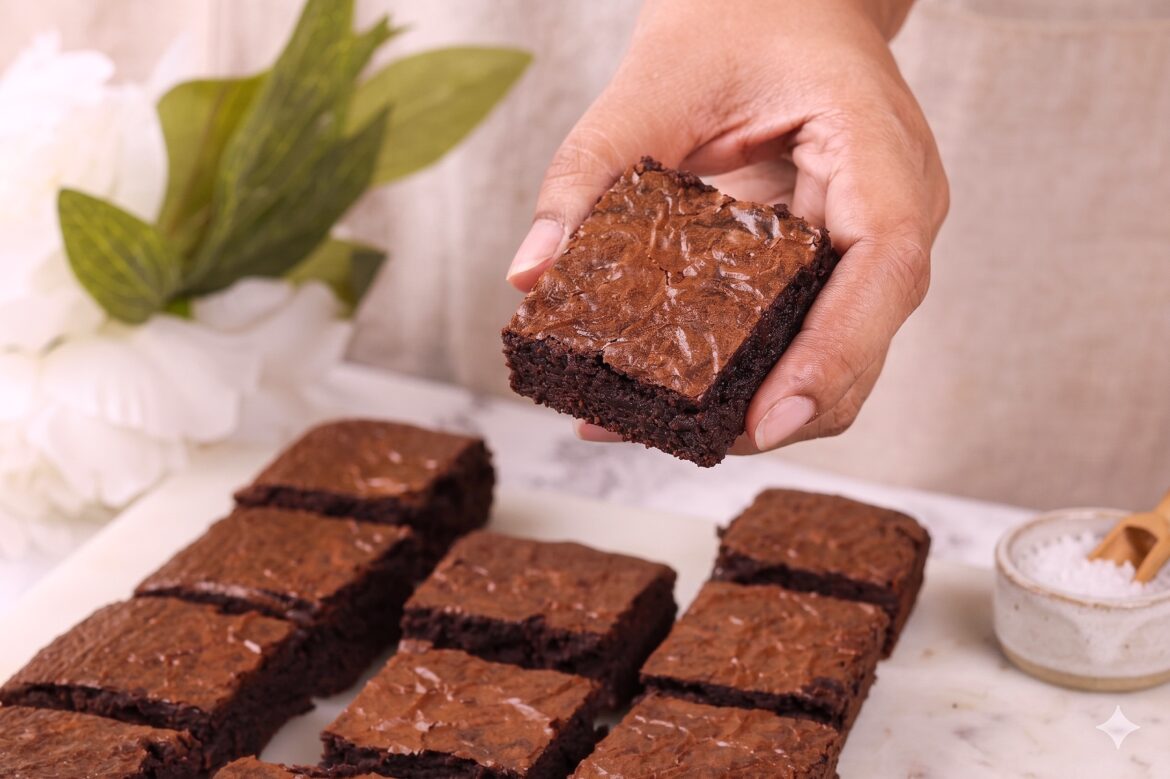 Wholewheat Jaggery Fudgy Brownie