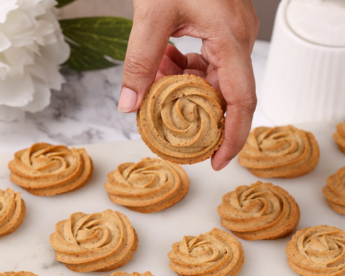 Millet Flower Cookies